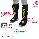 RDX SI MMA Gel Padded Lightweight Shin Instep Guard