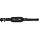 RDX 4 Inch Leather Weightlifting Gym Belt