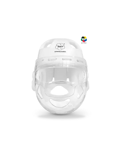 WKF Karate Head Gear With Mask