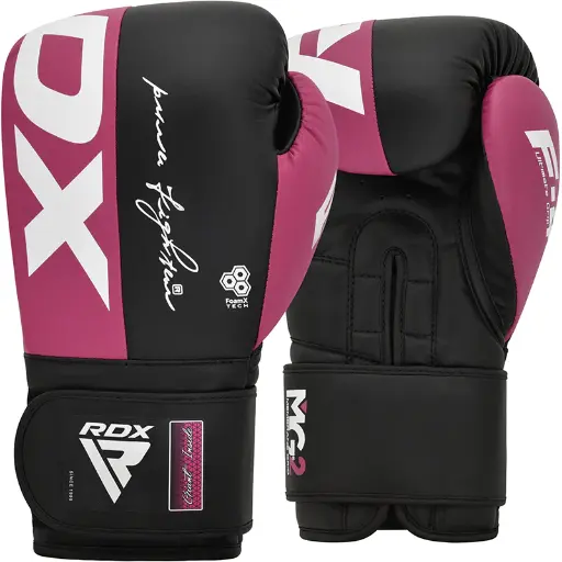[BGR-F4P-12OZ] RDX F4 Boxing Sparring Gloves Hook & Loop